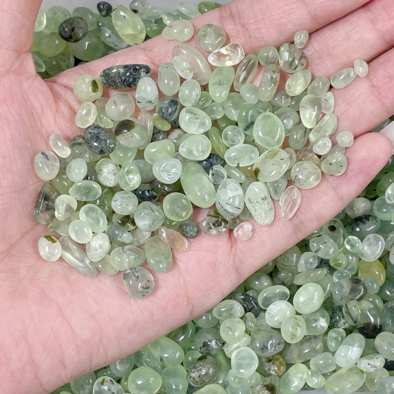 Green Prehnite Gravel Chips Wholesale - Wholesale Crystals