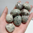 Green Sakura Flower Stone Tumbled Wholesale - Wholesale Crystals