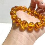 High Grade 12mm Amber Bracelet -Wholesale Crystals