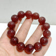 High Grade 15mm Spark Strawberry Quartz Bracelet -Wholesale Crystals