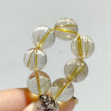 High Grade Gold Rutile Quartz Crystal Bracelet -Wholesale Crystals