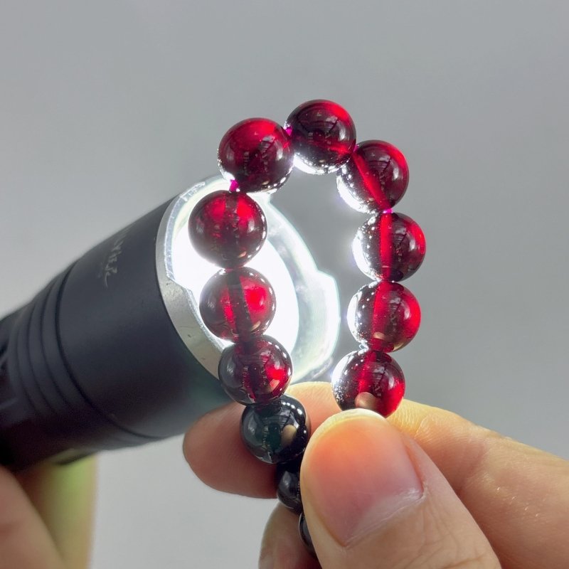 High Grade Red Clear Garnet Bracelet(HGUB21) - Wholesale Crystals