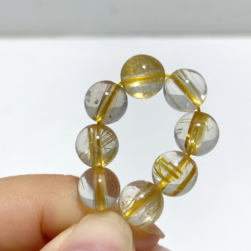 High Grade Rutile Crystal Bracelet(HGUB17) - Wholesale Crystals
