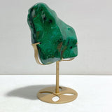High Quality Beautiful Polished Malachite With Stand -Wholesale Crystals