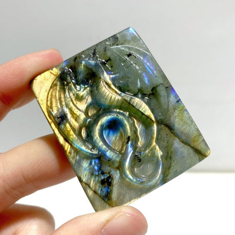 High Quality Labradorite Dragon Carving Wholesale - Wholesale Crystals