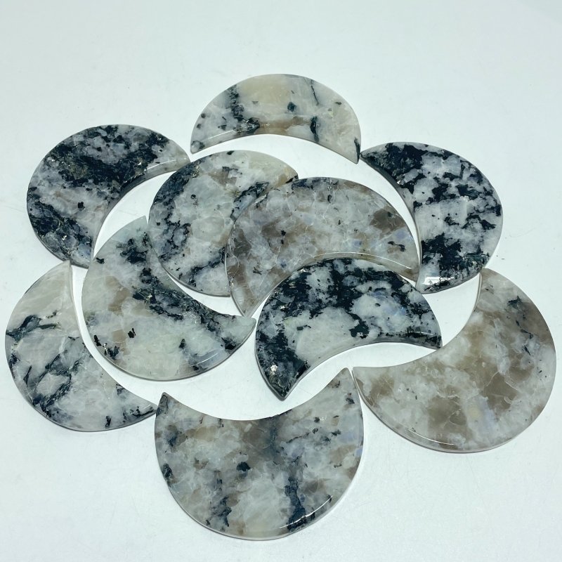 India Moonstone Moon Shape Wholesale - Wholesale Crystals