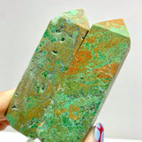 Indonesia Turquoise Four - sided Tower Point Wholesale - Wholesale Crystals