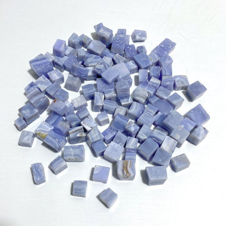Irregular Blue Lace Agate Cube Wholesale - Wholesale Crystals