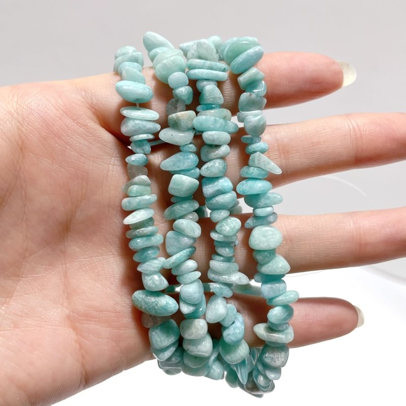 Irregular Crystal Chips Stone DIY Amazonite Smoky Quartz Loose Beads #3 - Wholesale Crystals