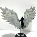 Labradorite Angel Wing Carving With Stand - Wholesale Crystals