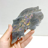 Labradorite Butterfly Wing Carving With Stand - Wholesale Crystals