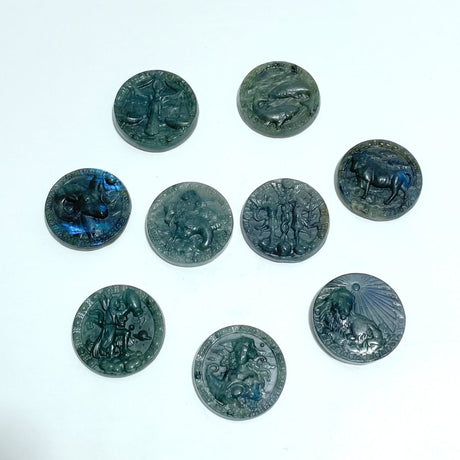 Labradorite Constellation Carving Clearance - Wholesale Crystals