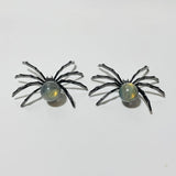 Labradorite Crystal Sphere Spider Ornament Handmade Alloy Spider Wholesale -Wholesale Crystals