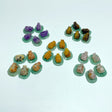 Ladybug On Leaf Mini Carving Wholesale Green Aventurine Chevron Amethyst Tiger Eye - Wholesale Crystals