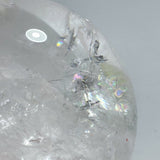 Large 23.8cm Rare Clear Quartz Sphere With Rainbow For Collection - Wholesale Crystals