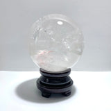 Large 24.5cm Rare Clear Quartz Sphere For Collection - Wholesale Crystals