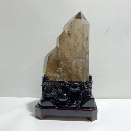 Large Beautiful Smoky Quartz Point With Rainbow Home Decor (Sea Freight Only) -Wholesale Crystals