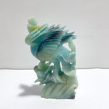 Large Caribbean Calcite Phoenix Carving - Wholesale Crystals