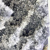 Large Clear Quartz Cluster Mixed Pyrite and White Rainbow Calcite Specimen For Collection - Wholesale Crystals