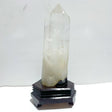 Large Clear Quartz Tower Point Ornaments With Stand - Wholesale Crystals