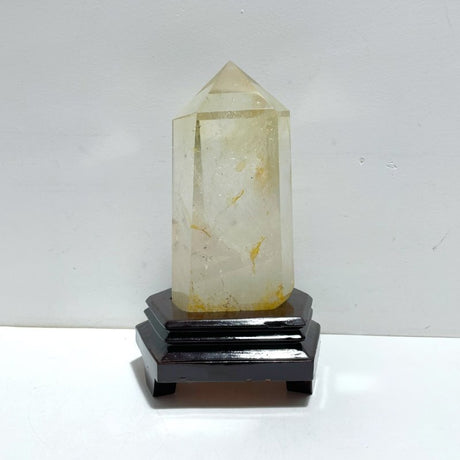 Large Clear Quartz Tower Point With Stand - Wholesale Crystals