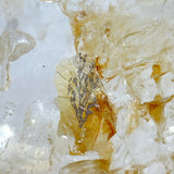 Large Dentritic Clear Quartz Golden Fire Quartz Sphere For Collection - Wholesale Crystals