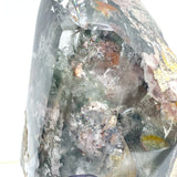 Large Garden Quartz Enhydro Quartz Tower Point With Rainbow - Wholesale Crystals