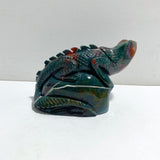 Large Ocean Jasper Lizard Carving 1 -Wholesale Crystals