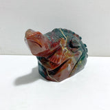 Large Ocean Jasper Lizard Carving 1 -Wholesale Crystals