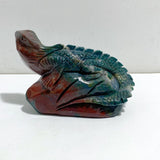 Large Ocean Jasper Lizard Carving -Wholesale Crystals