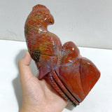 Large Ocean Jasper Parrot Carving -Wholesale Crystals