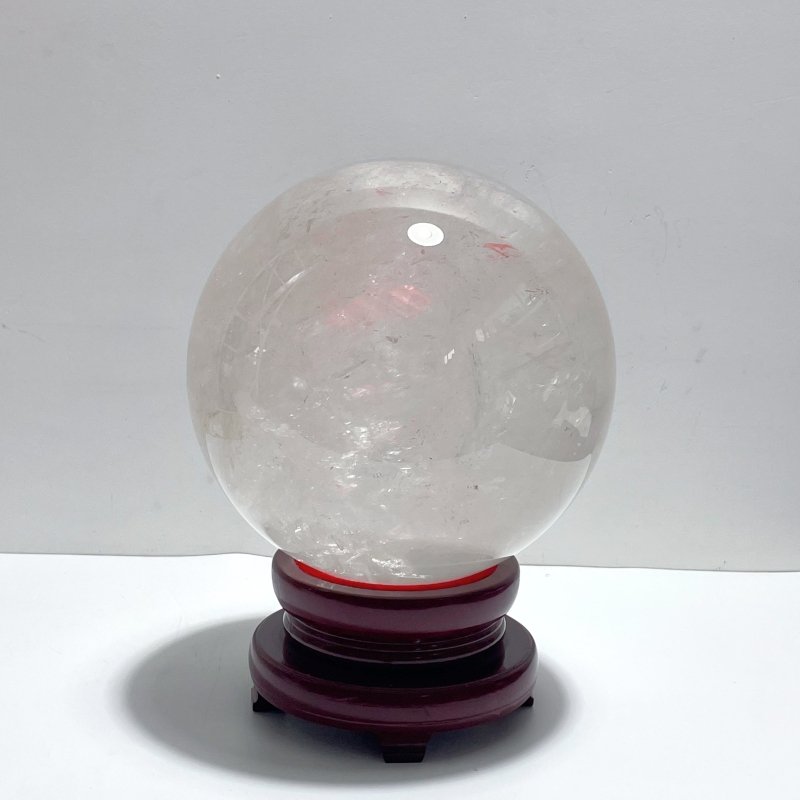 Large Rare 23.5cm Clear Quartz Sphere For Collection - Wholesale Crystals