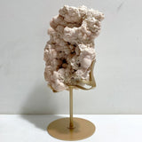 Large Raw Stilbite Specimen With Stand #3 -Wholesale Crystals