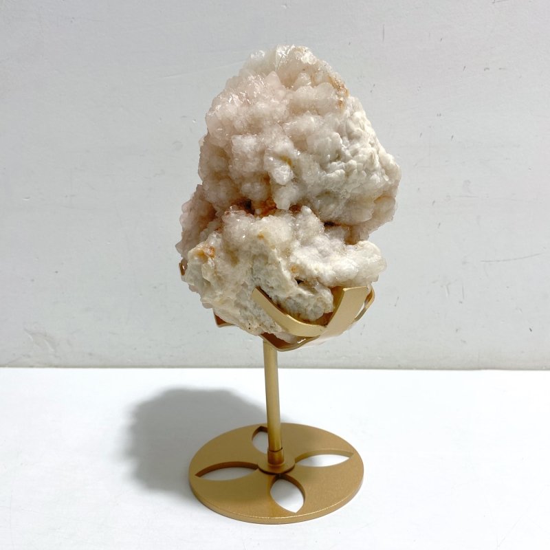 Large Raw Stilbite Specimen With Stand -Wholesale Crystals