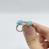Larimar Heart Ring Crystal Wholesale - Wholesale Crystals