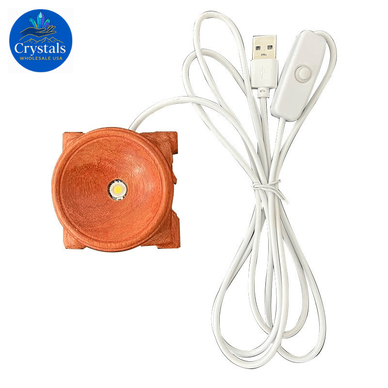 LED Wooden Crystal Stands 2 - Wholesale Crystals