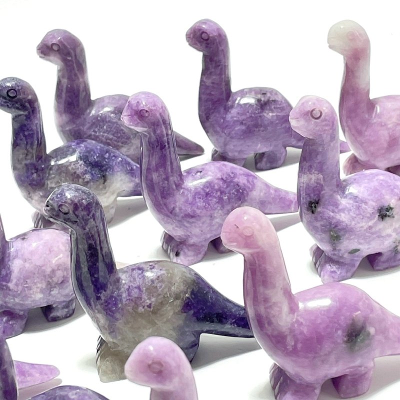 Lepidolite Dinosaur Carving Wholesale - Wholesale Crystals