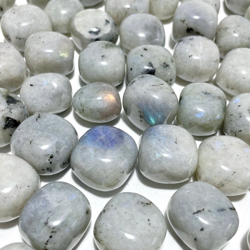 Light Color Labradorite Tumbled Wholesale - Wholesale Crystals