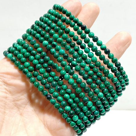 Mini Beads Malachite Bracelet Wholesale - Wholesale Crystals