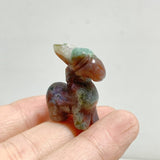 Mini Crazy Agate Ocean Jasper Sheep Carving Wholesale -Wholesale Crystals
