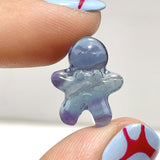 Mini Fluorite Gingerbread Man Carving Wholesale - Wholesale Crystals