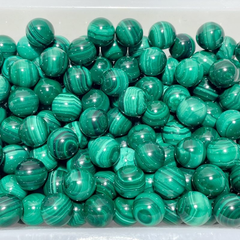 Mini Malachite Sphere Wholesale - Wholesale Crystals