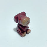 Mini Mookaite Snoopy Dog Carving Wholesale - Wholesale Crystals