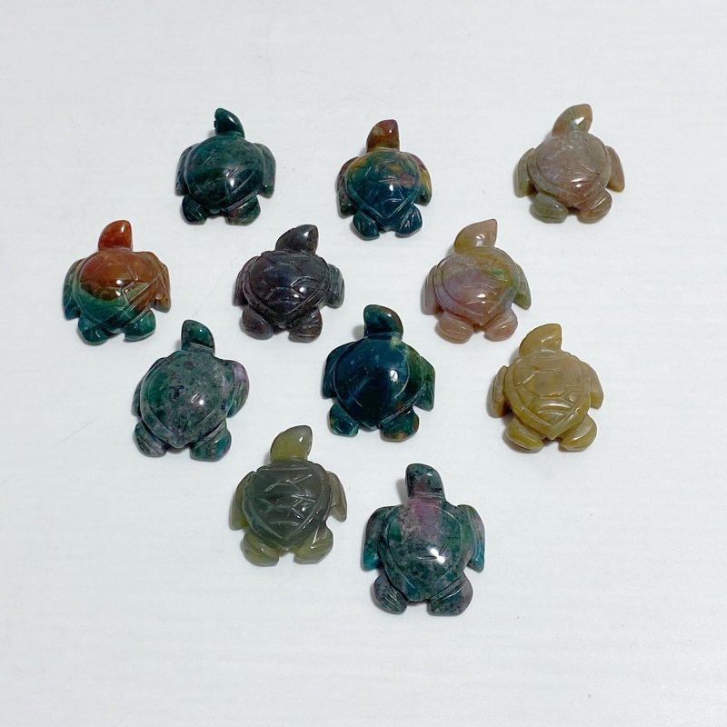 Mini Ocean Jasper Sea Turtle Carving Wholesale -Wholesale Crystals