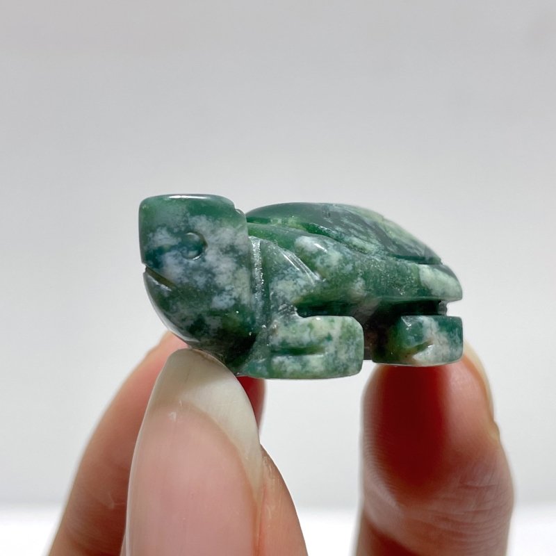 Mini Ocean Jasper Turtle Carving Wholesale - Wholesale Crystals