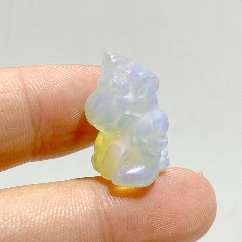Mini Opalite Unicorn Carving Animals Wholesale -Wholesale Crystals