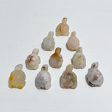 Mini Sakura Flower Agate Turtle Carving Wholesale -Wholesale Crystals