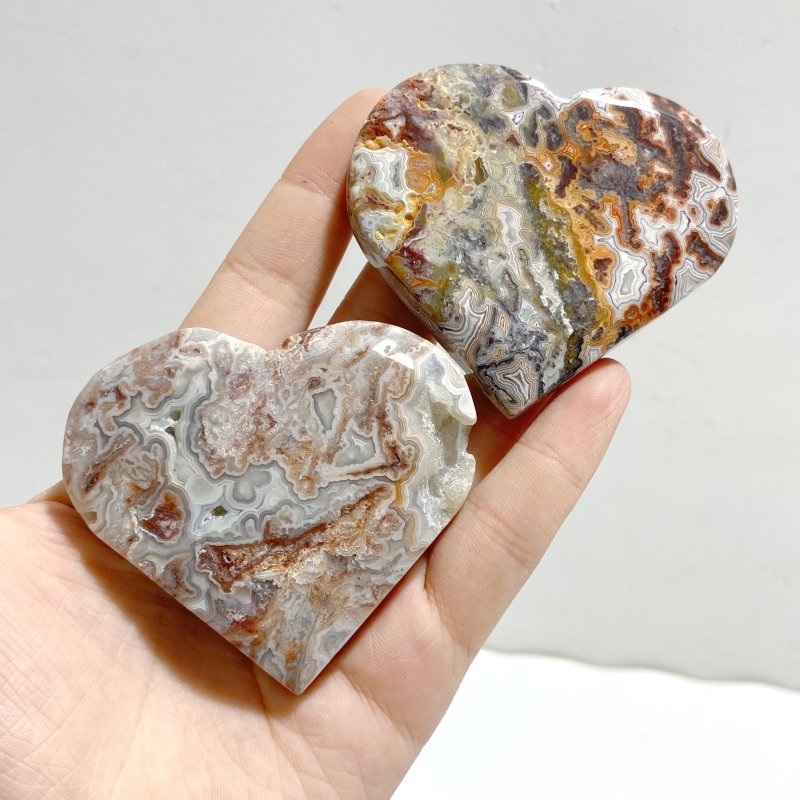 Moroccan Agate Heart Wholesale -Wholesale Crystals