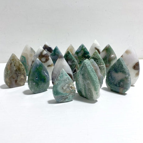 Moss Agate Arrow Head Shape Home Decor Wholesale - Wholesale Crystals