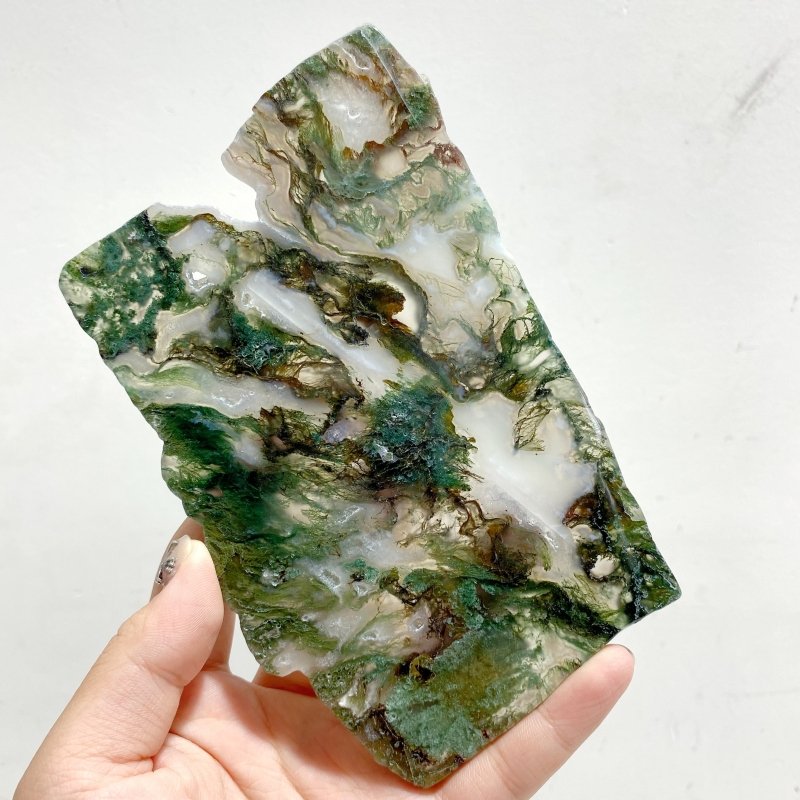 Moss Agate Slab Wholesale -Wholesale Crystals